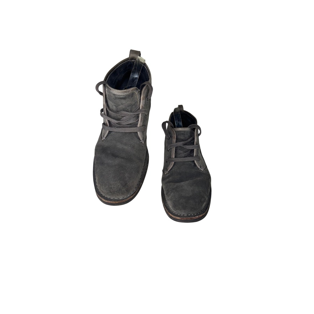 John Varvatos USA Mens Grey Suede Chukka Boots Size 9.5M